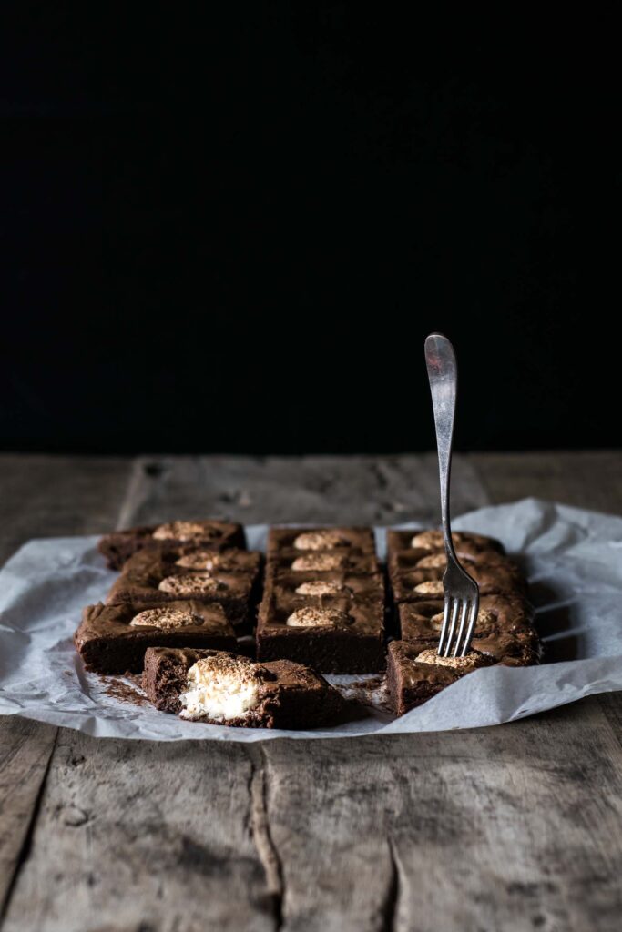 "Bounty" brownie