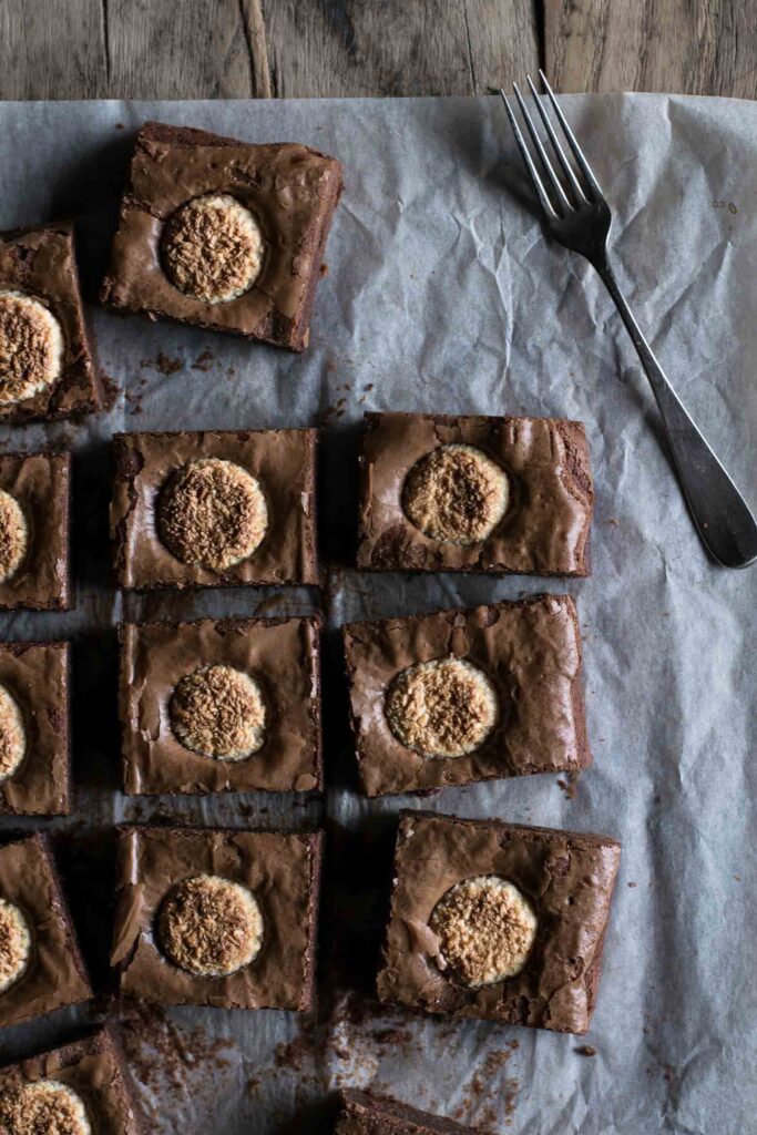 "Bounty" brownie