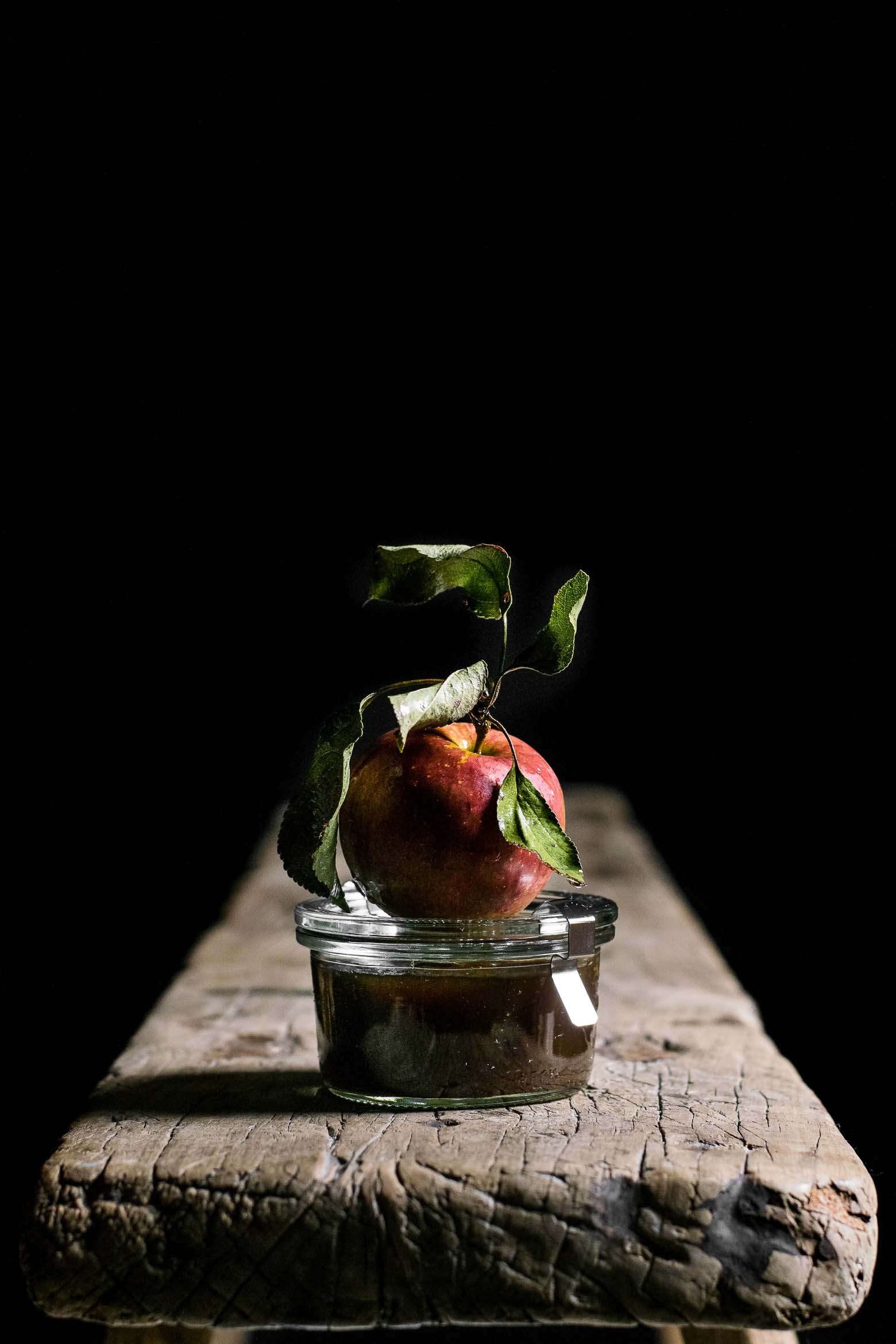 Muffins med æble og karamel