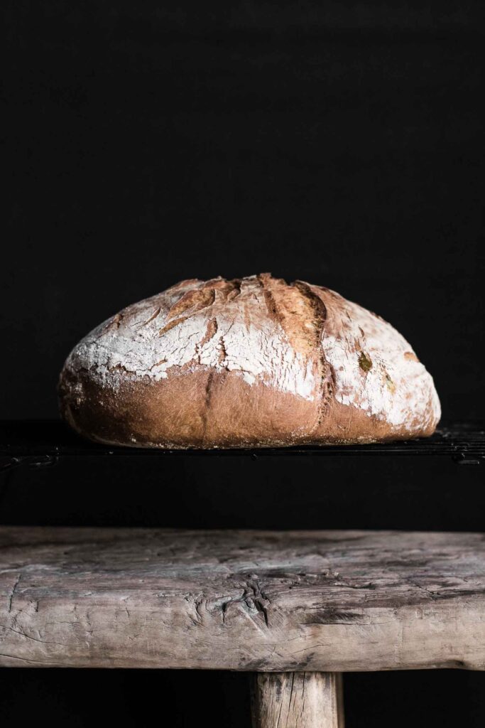 Julebrød med korender, sukat og pomerans