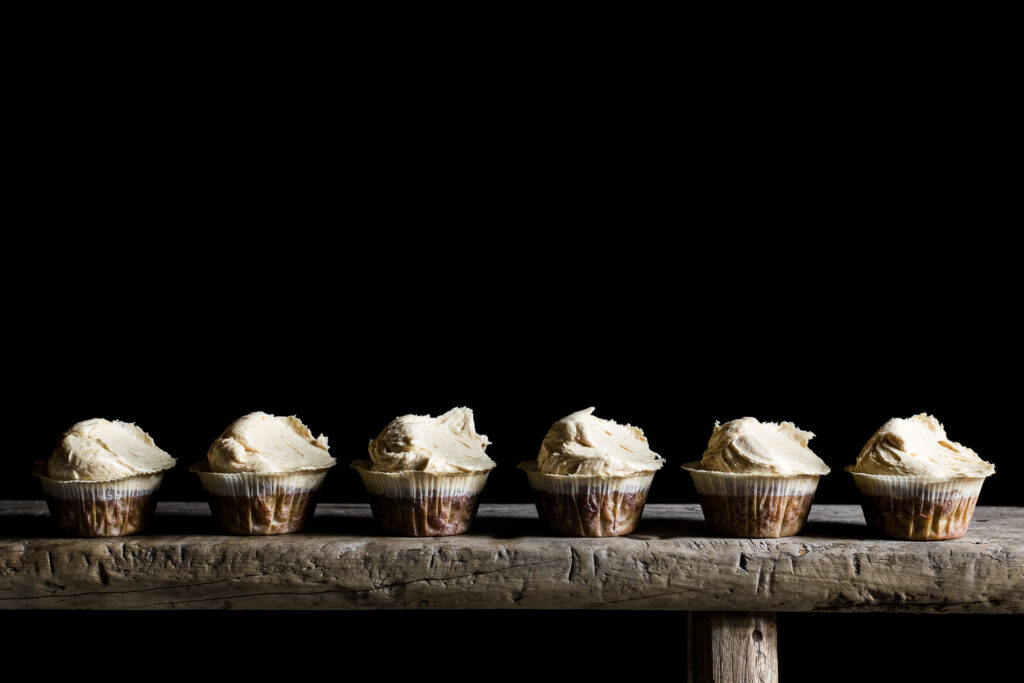 Banan, peanutbutter og bacon muffins