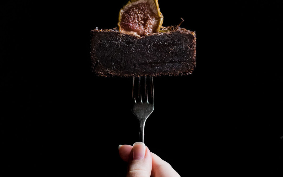 BROWNIE MED FIGNER OG BALSAMICO. FUCK, NEJ