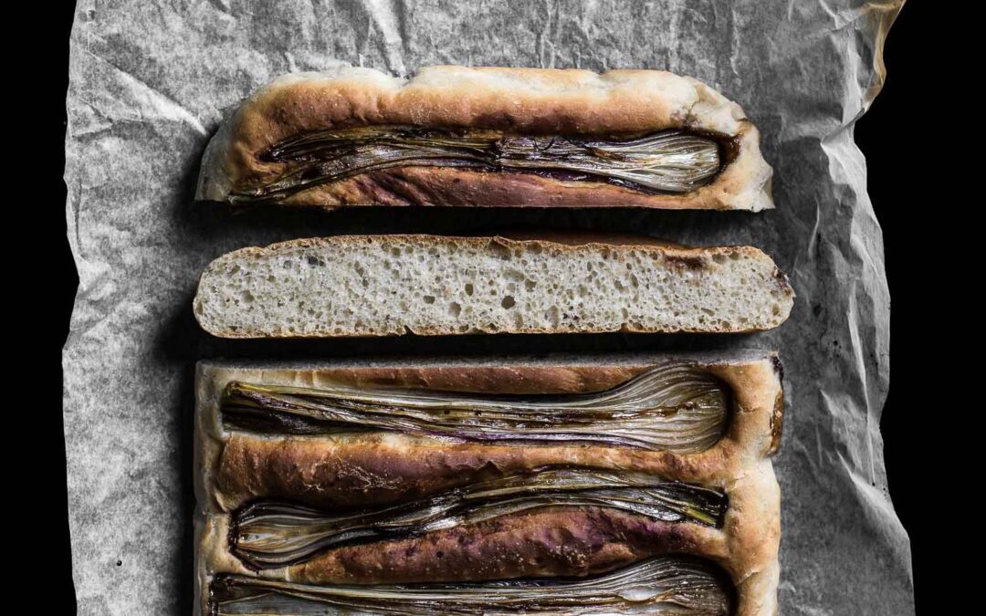 FOCCACIA MED MARINEREDE NYE LØG