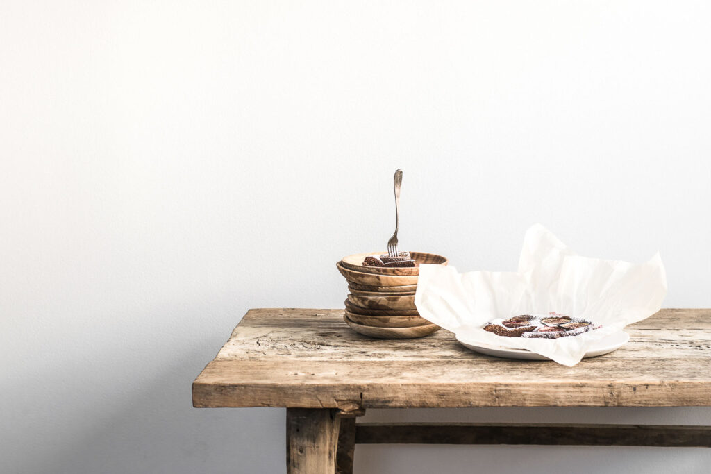 Balsamico brownie med vanilje og figner