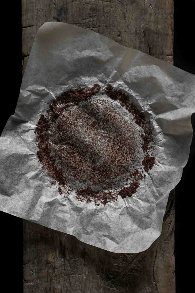 Amaretto marineret kirsebær brownie